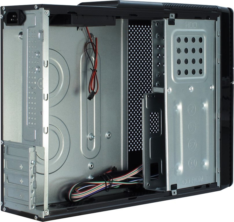 Kućište INTER-TECH IT-607 Desktop s 300W napajanjem, crna boja-6