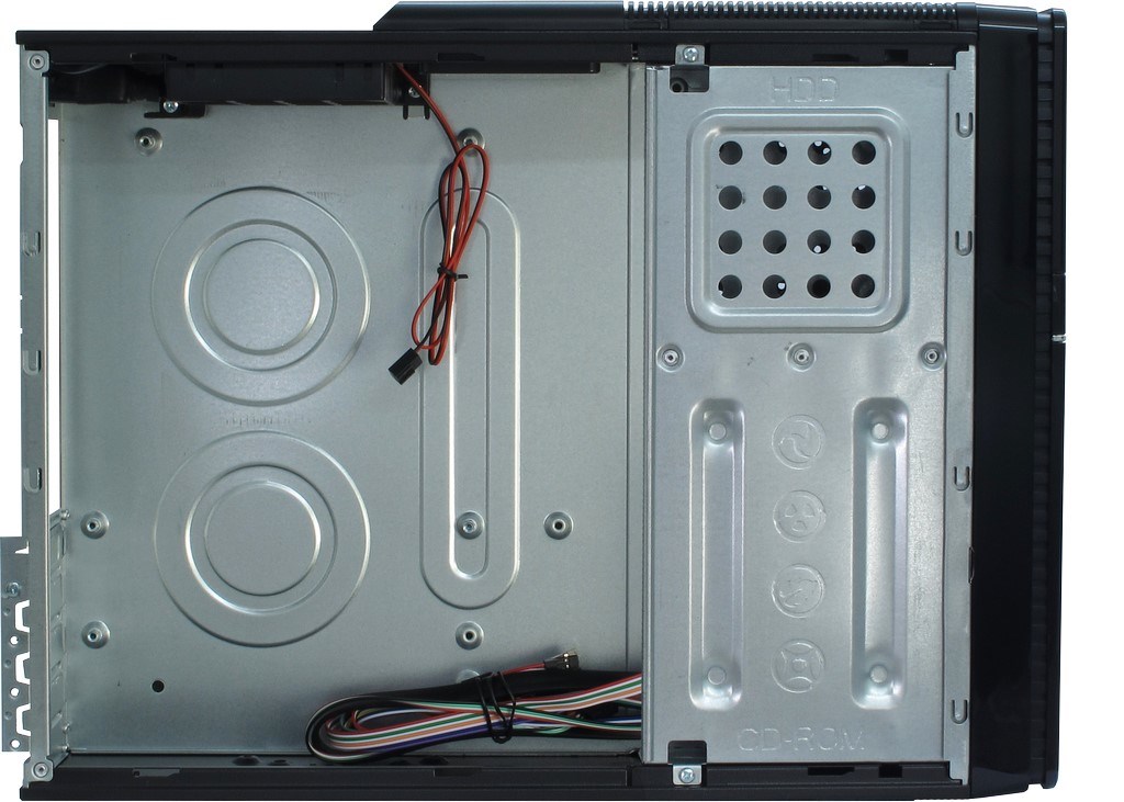 Kućište INTER-TECH IT-607 Desktop s 300W napajanjem, crna boja-3