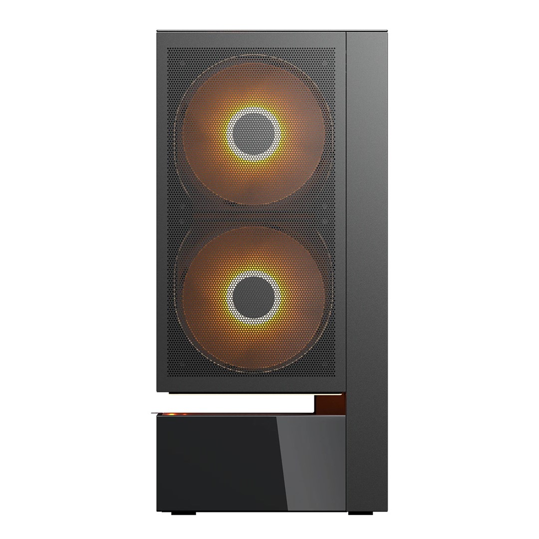 PC kućište COUGAR Vision ARGB crna boja (Midi Tower, LCD)-1