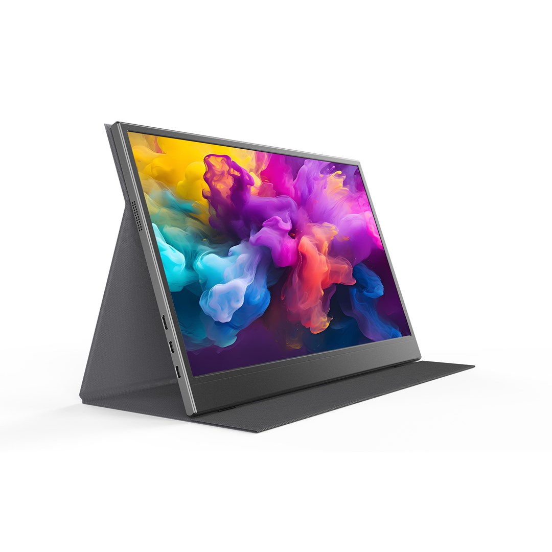 Monitor DENVER PMO-15604 15.6" (IPS, Full HD, 60Hz, prijenosni, crna boja)-1
