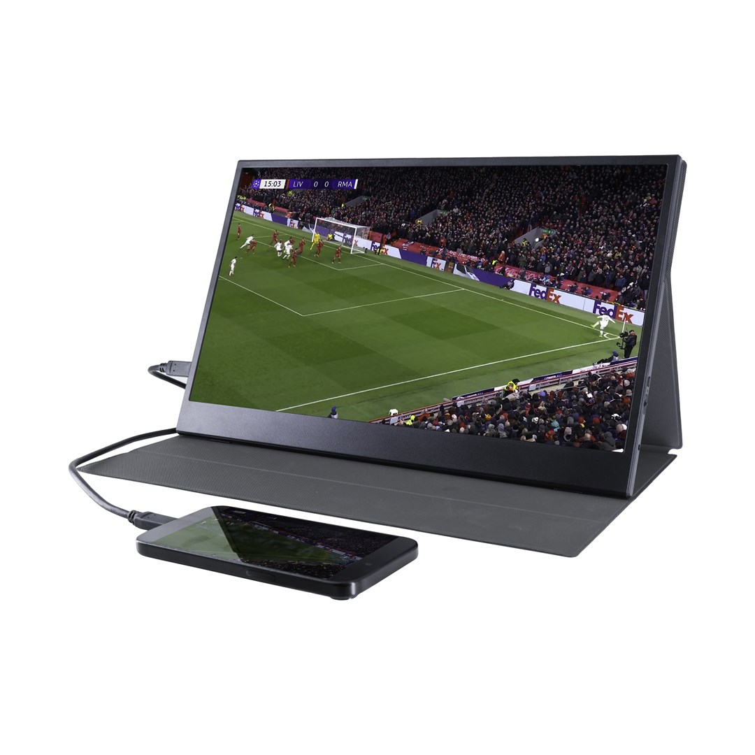 Monitor DENVER PMO-15604 15.6" (IPS, Full HD, 60Hz, prijenosni, crna boja)-7