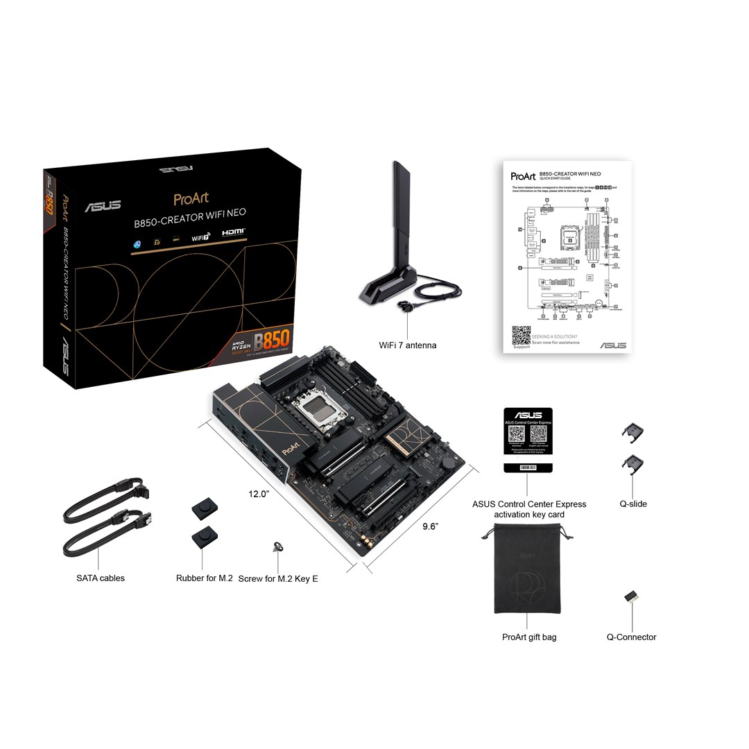 Matična ploča ASUS ProArt B850-CREATOR WIFI NEO (AMD B850, Socket AM5, ATX)-2