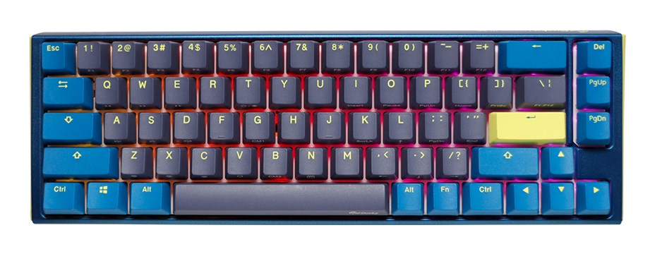 Ducky One 3 SF DayBreak keyboard Gaming USB US English Black, Blue-0