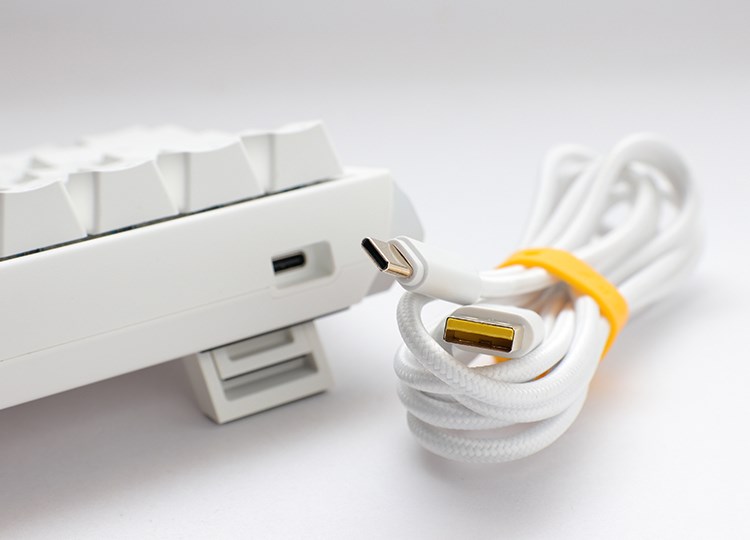 Tipkovnica DUCKY One 3 Mini Pure White (DE layout, MX Speed Silver)-5