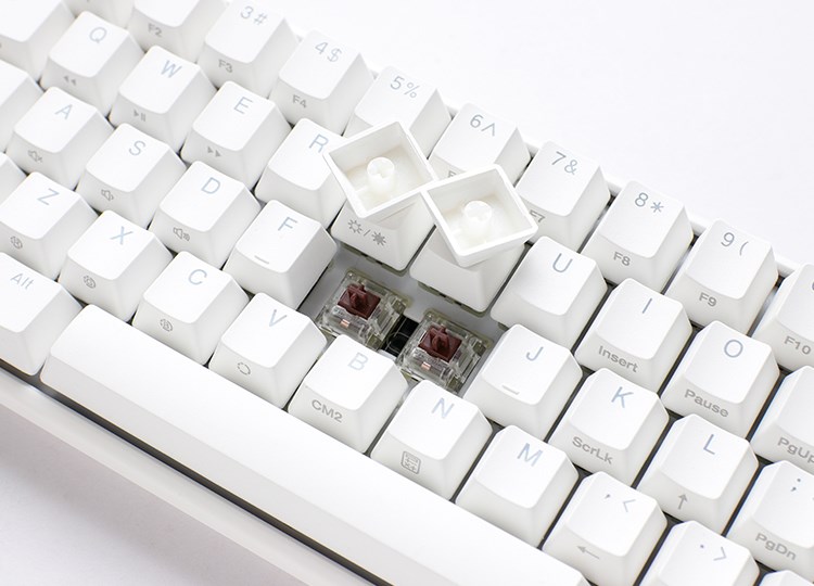 Tipkovnica DUCKY One 3 Mini Pure White (DE layout, MX Speed Silver)-1