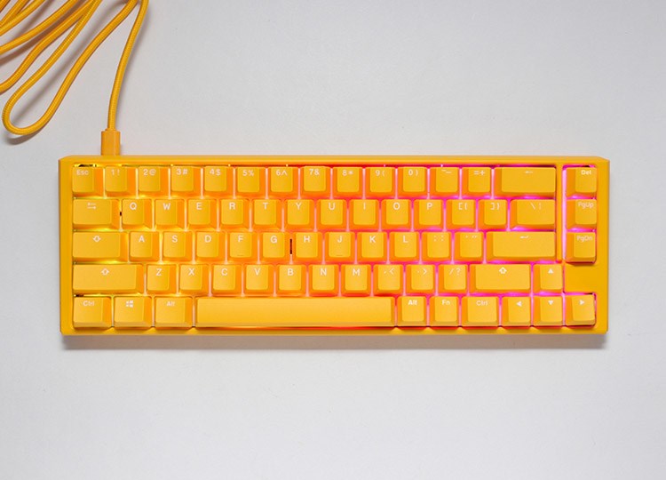 Tipkovnica DUCKY One 3 SF Yellow (US layout)-9