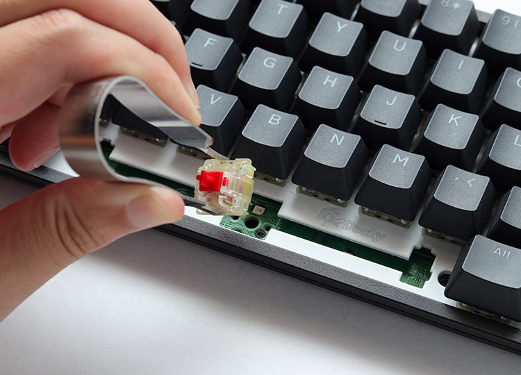 Tipkovnica DUCKY One 3 Mini Pure White (njemački DE layout, Cherry MX Red)-4