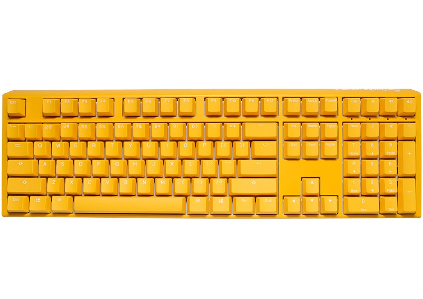 Tipkovnica DUCKY One 3 Yellow (Full-size, DE layout, Cherry MX Brown)
