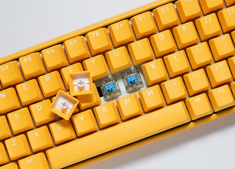 Tipkovnica DUCKY One 3 Mini Yellow (njemački layout, MX-Red prekidači)-2