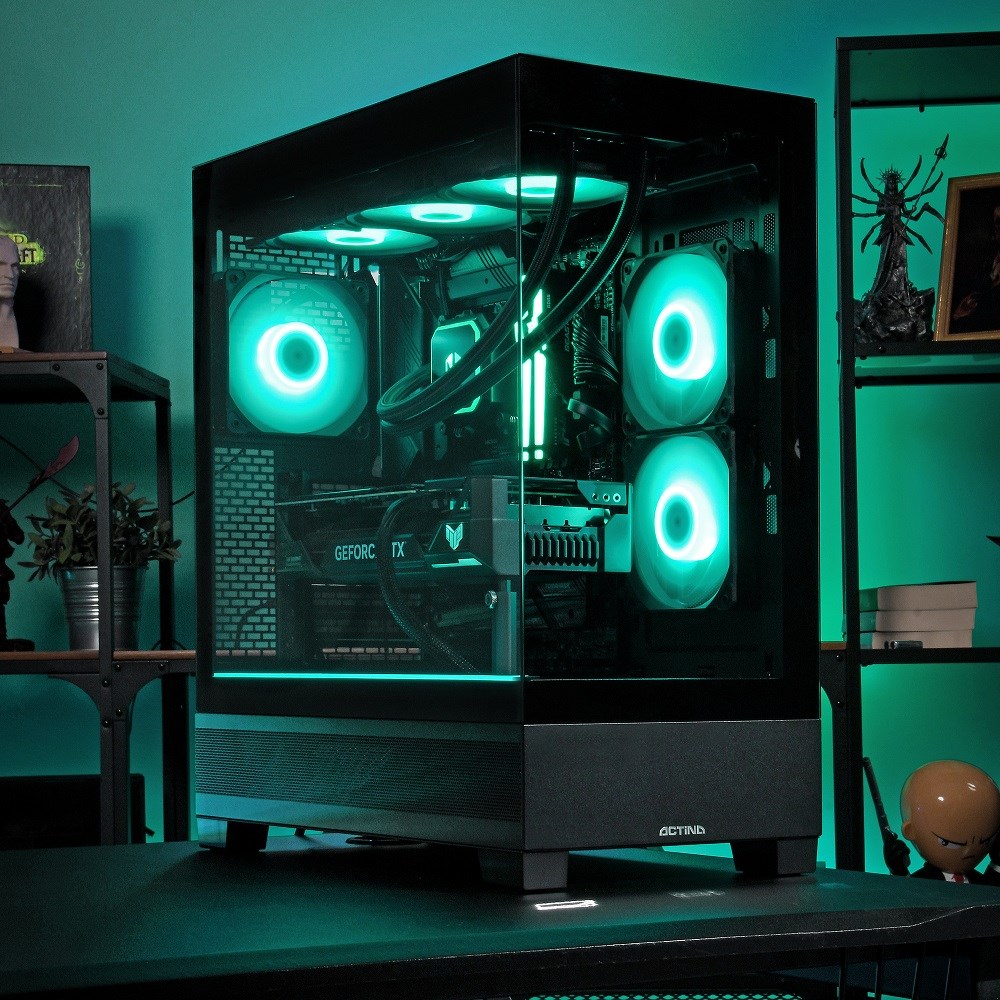 Desktop računalo ACTINA Gaming GameOn (Intel Core i5-12400F, 16GB RAM, 1TB SSD, NVIDIA GeForce RTX 3060, Bez operativnog sustava, Midi Tower)-16