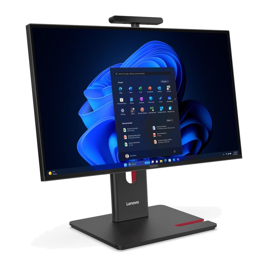 All-in-One računalo LENOVO ThinkCentre M90a Gen 6, 23.8" FHD, Intel Core Ultra 7 265, 32 GB RAM, 1 TB SSD, Intel Graphics, Windows 11 Pro, non-HR tipkovnica, crna boja