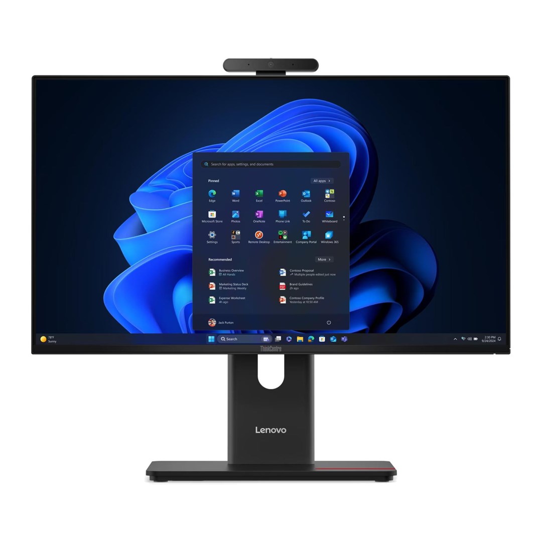 All-in-One računalo LENOVO ThinkCentre M70a Gen 6 (23,8" FHD, Intel Core Ultra 7 265T, 32 GB RAM, 1 TB SSD, Windows 11 Pro, non-HR tipkovnica, crna boja)-2