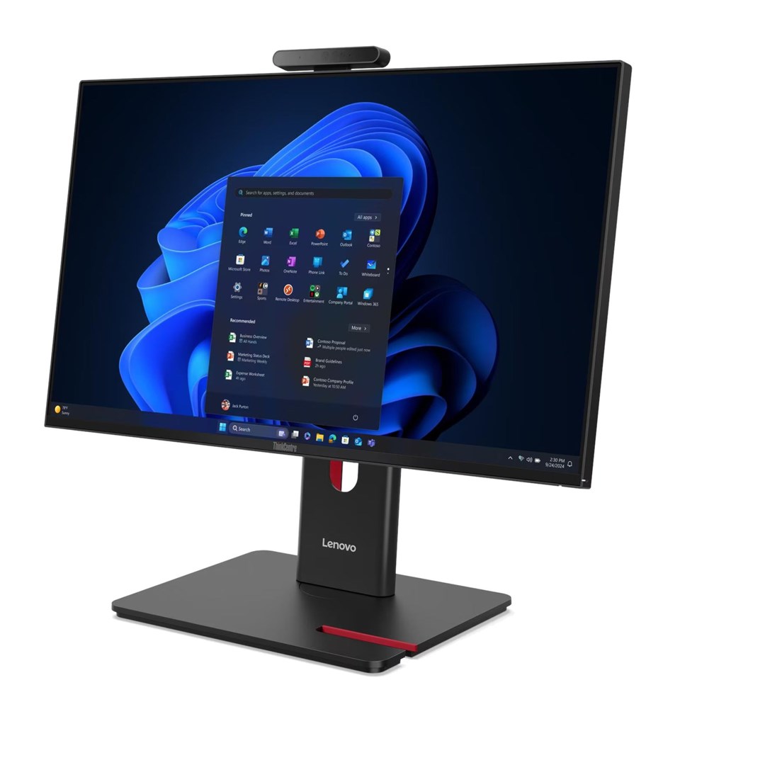 All-in-One računalo LENOVO ThinkCentre M70a Gen 6 (23,8" FHD, Intel Core Ultra 7 265T, 32 GB RAM, 1 TB SSD, Windows 11 Pro, non-HR tipkovnica, crna boja)-1