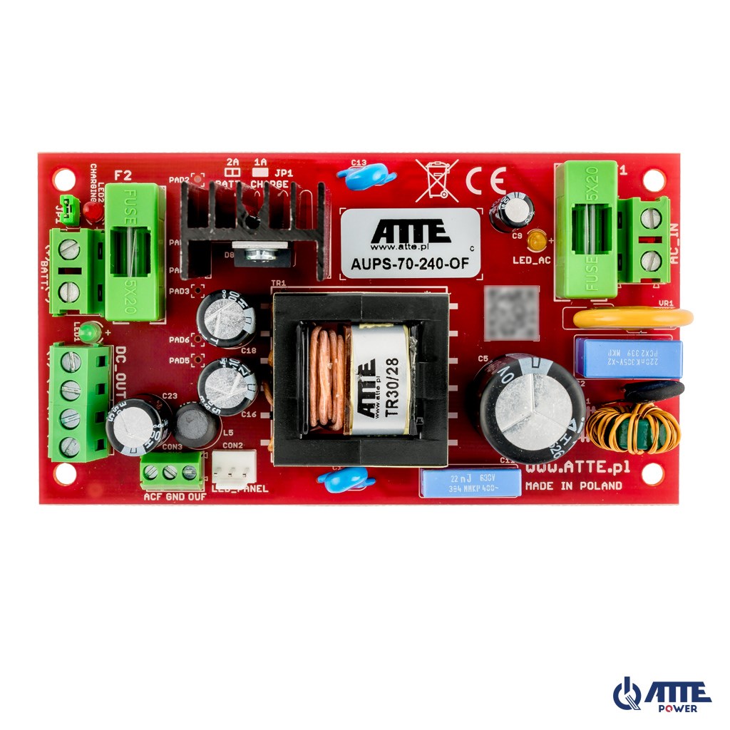 Impulsno napajanje za DIN šinu ATTE APS-70-240-L (24V, 3A, 72W)-0