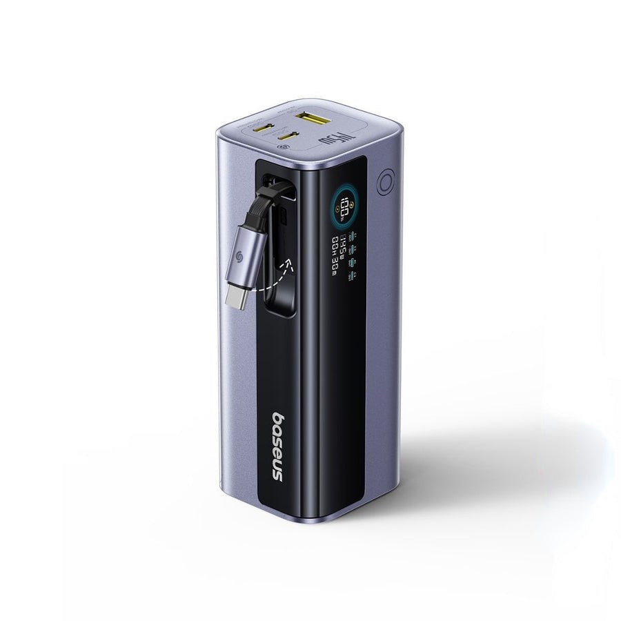 Prijenosna baterija BASEUS Bipow Digital Display 20000 mAh 20W crna boja-1