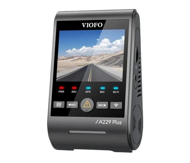 Auto kamera VIOFO A229 PLUS 1CH (2K, GPS, Wi-Fi)