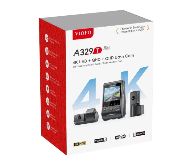 Auto kamera VIOFO A229 Plus 3CH GPS-2