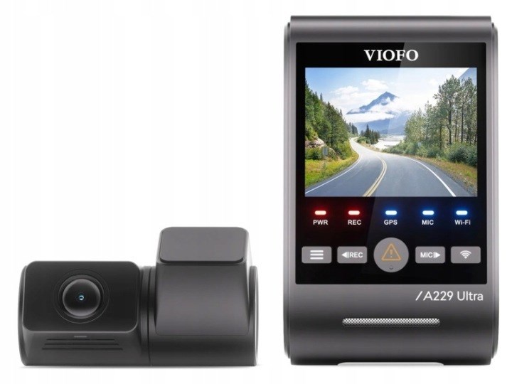 Auto kamera VIOFO A229 Duo (2CH, GPS)
