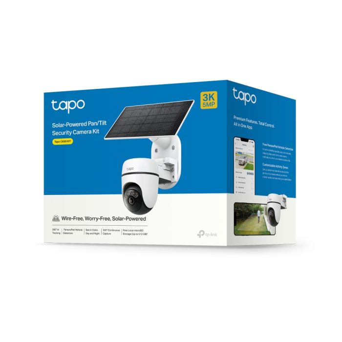 Bežična nadzorna kamera TP-LINK Tapo C630 KIT (3K, solarno napajanje)-15