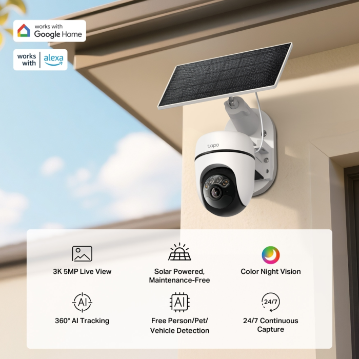 Bežična nadzorna kamera TP-LINK Tapo C630 KIT (3K, solarno napajanje)-7