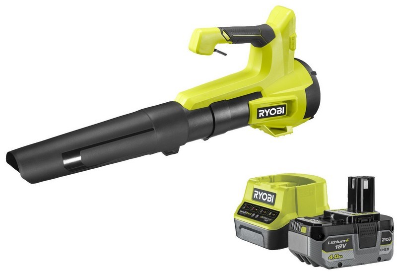 Akumulatorski puhač lišća RYOBI RY18BLB-140 18V ONE+ (1x 4.0Ah baterija)