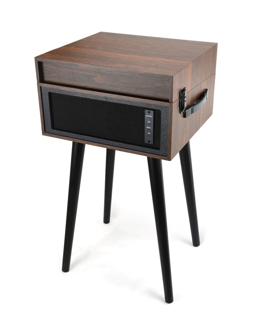 Gramofon AKAI ATT-101BT (Bluetooth 5.0, ugrađeni zvučnici, drvene noge)-2