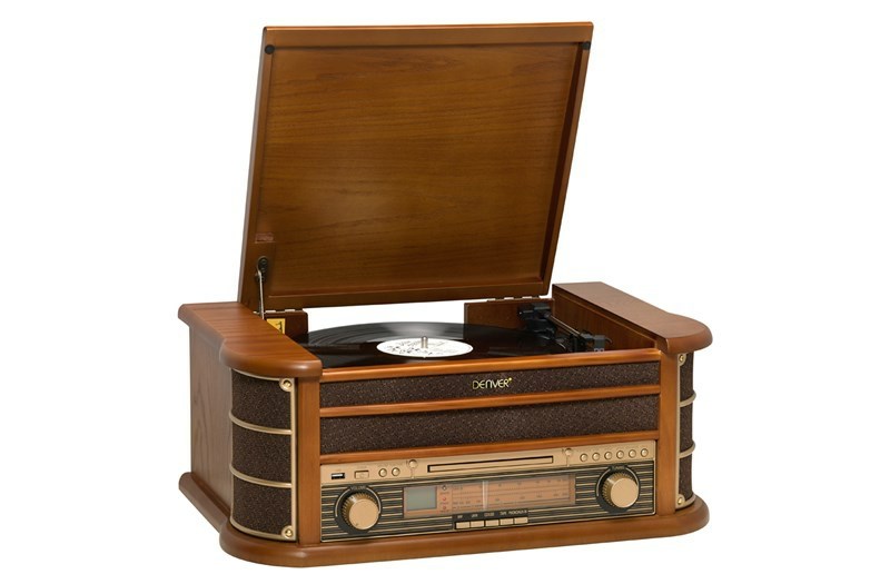 Glazbena linija DENVER MCR-50 (Gramofon, CD, Kazeta, USB, Radio)-4
