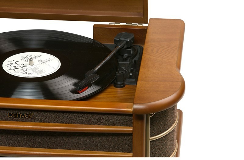 Glazbena linija DENVER MCR-50 (Gramofon, CD, Kazeta, USB, Radio)