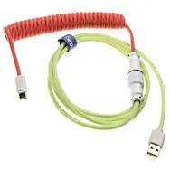 Ducky Premicord Strawberry Frog spiralni kabel, USB-C na USB-A, 1.8m-0