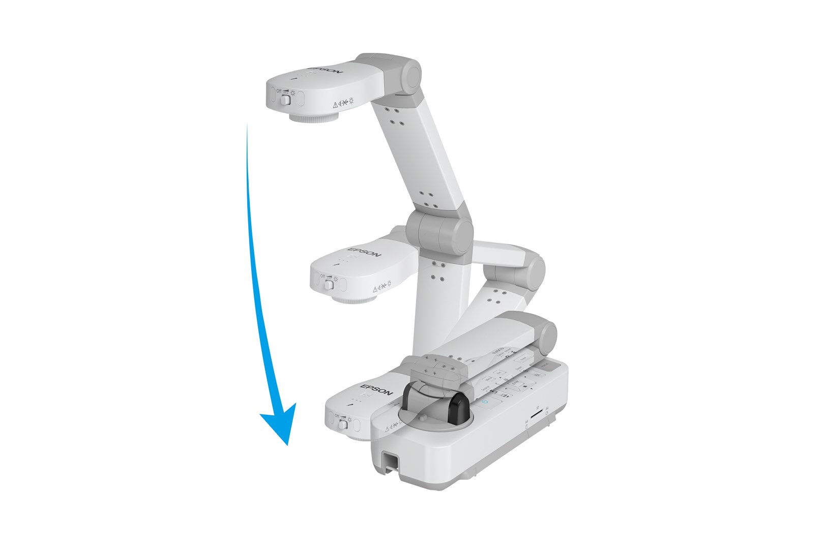 Epson ELPDC13 document camera White 25.4 / 2.7 mm (1 / 2.7") CMOS USB 1.1-2