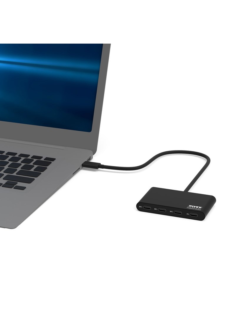 USB-C Hub PORT DESIGNS 900147 (3x USB-A, 1x USB-C)-3