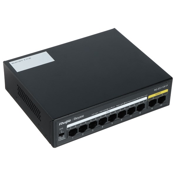PoE Switch RG-ES110F-P 8-Port Reyee-0