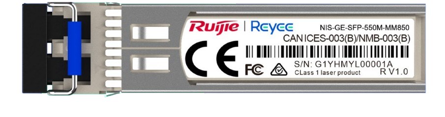 Ruijie NIS-GE-SFP-550M-MM850 SFP Transceiver Modul, 1000Mbps, 850nm, 550m-0