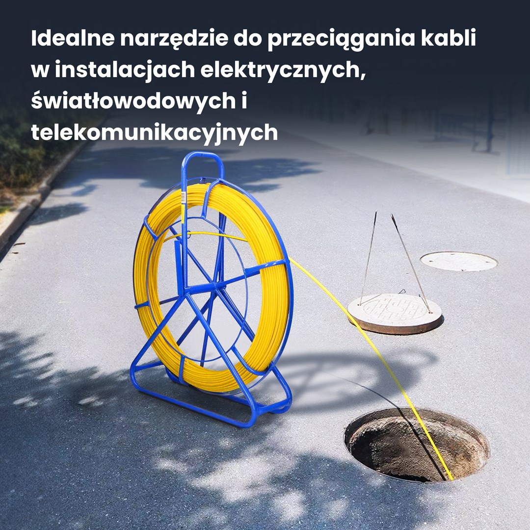 Extralink Pilot sajla za provlačenje kabela 4.5mm 100m-7