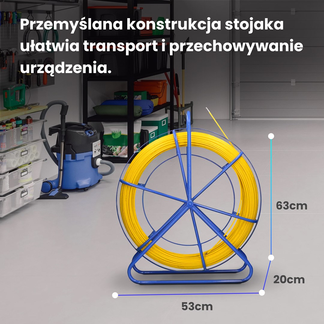 Extralink Pilot sajla za provlačenje kabela 4.5mm 100m-8