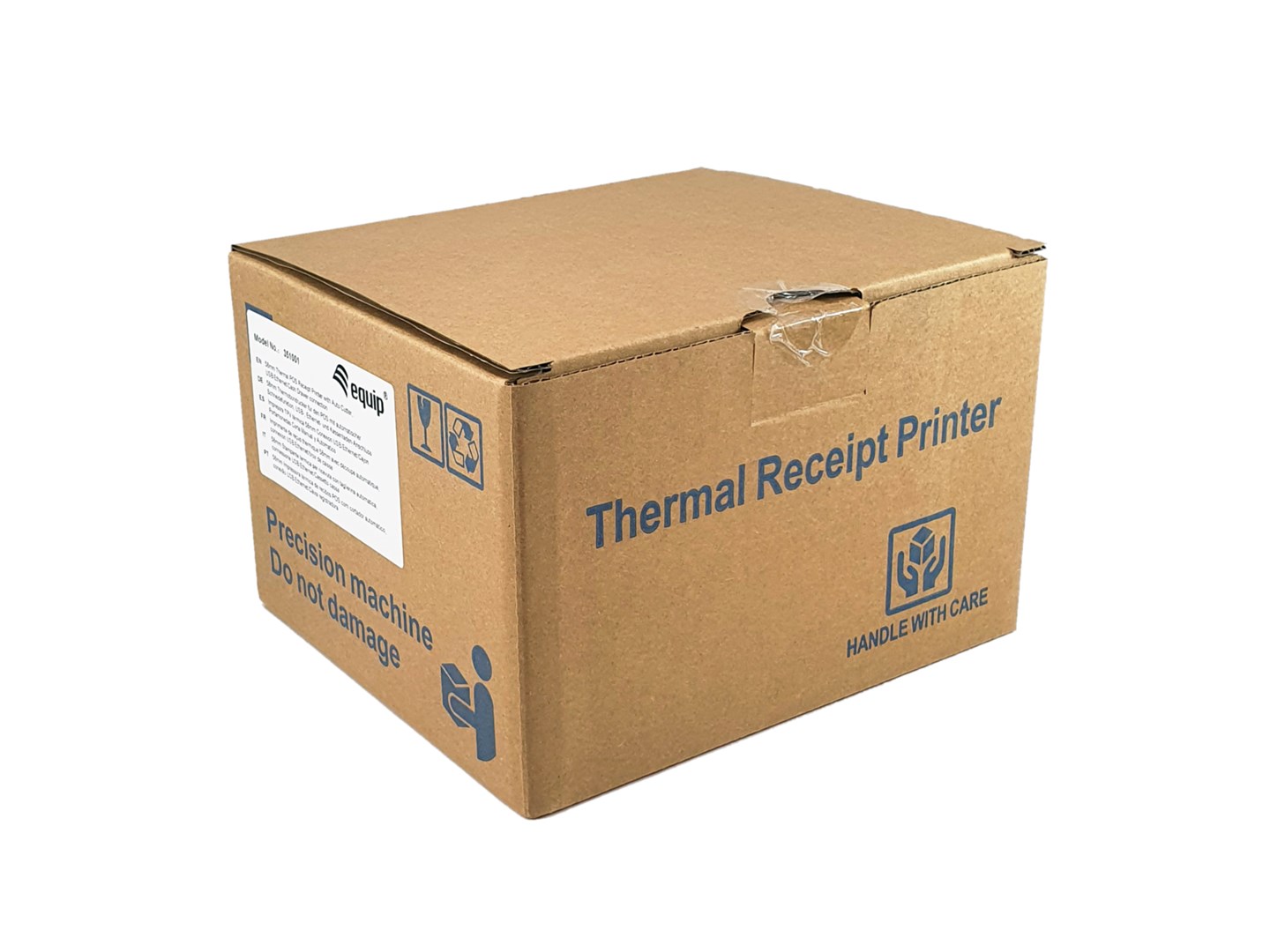 Equip 58mm Thermal POS Receipt Printer with Auto Cutter, USB/Ethernet/Cash Drawer connection-5