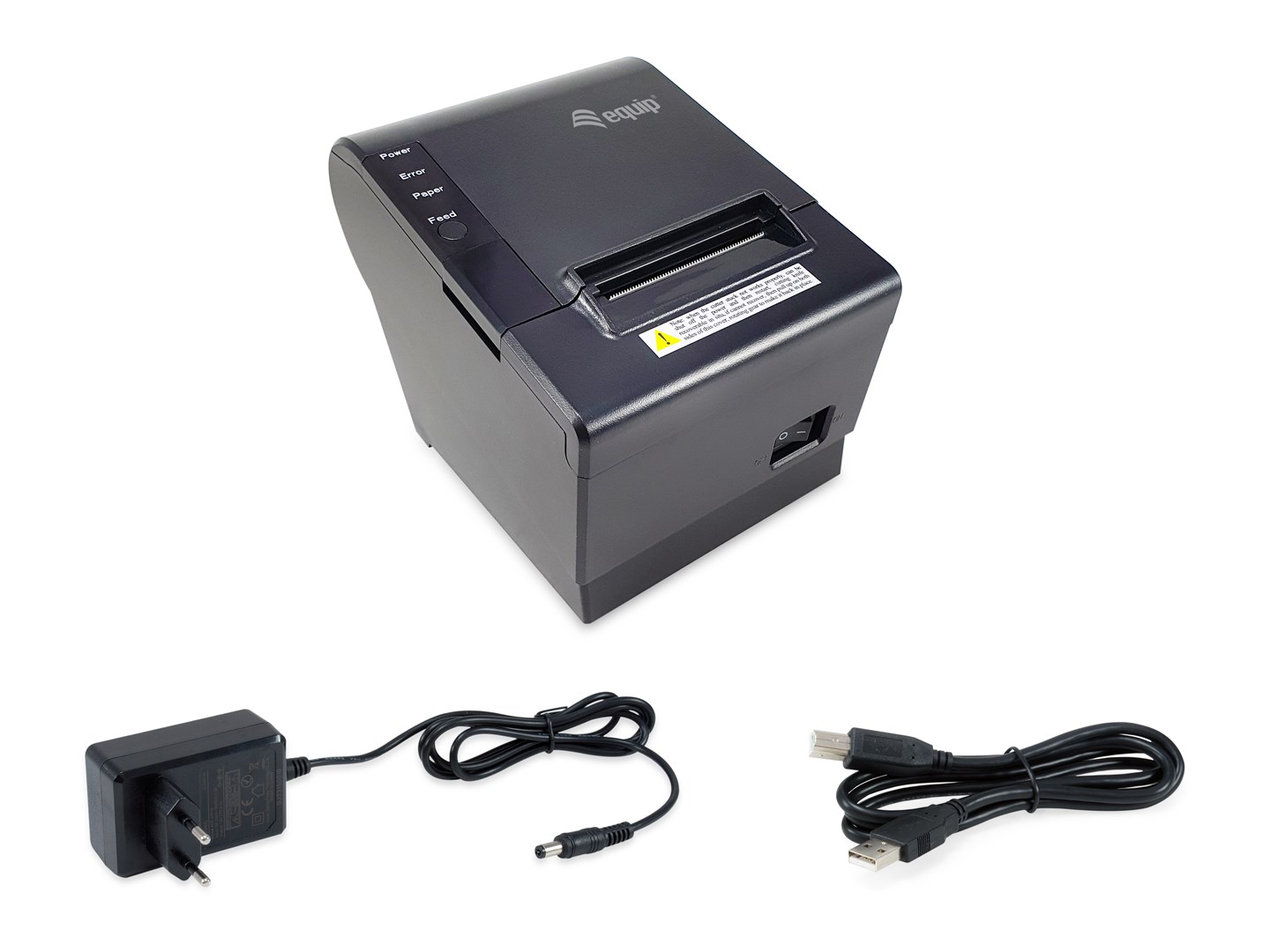 Equip 58mm Thermal POS Receipt Printer with Auto Cutter, USB/Ethernet/Cash Drawer connection-4