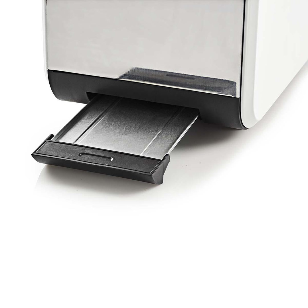 Toster NEDIS KABT510EWT (900W, 2 utora) bijela boja-3