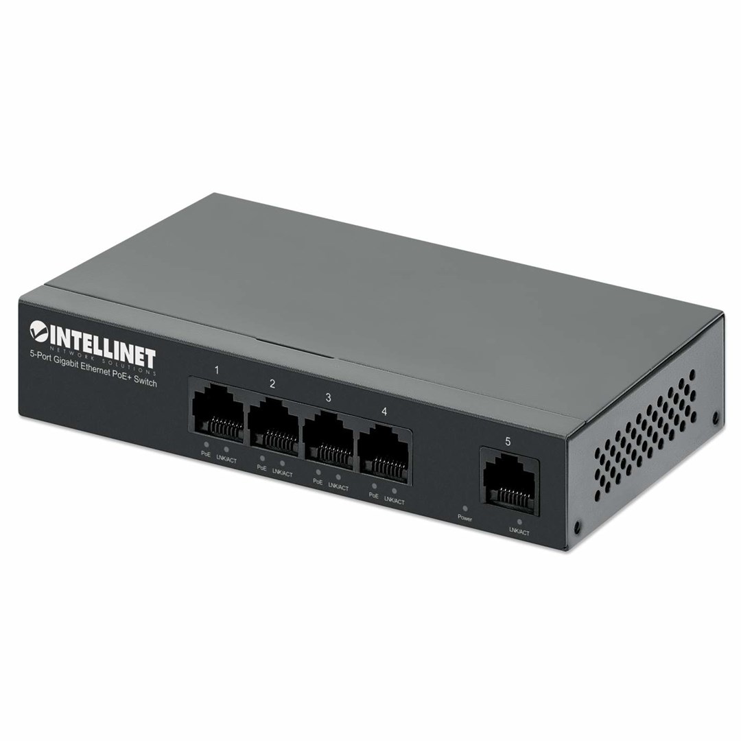 Mrežni switch INTELLINET 561792, 8-portni Gigabit PoE+