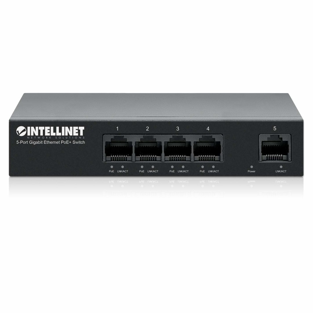 Mrežni switch INTELLINET 561792, 8-portni Gigabit PoE+-5