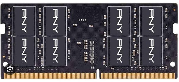 PNY 32GB DDR4 3200MHz SODIMM memorijski modul, MN32GSD43200-BLK