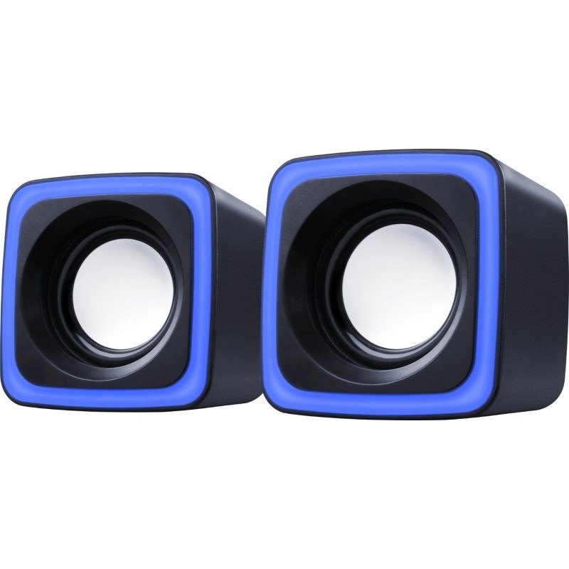 PC SPEAKERS DEFENDER SOLAR 7 2.0 6W LED USB-3