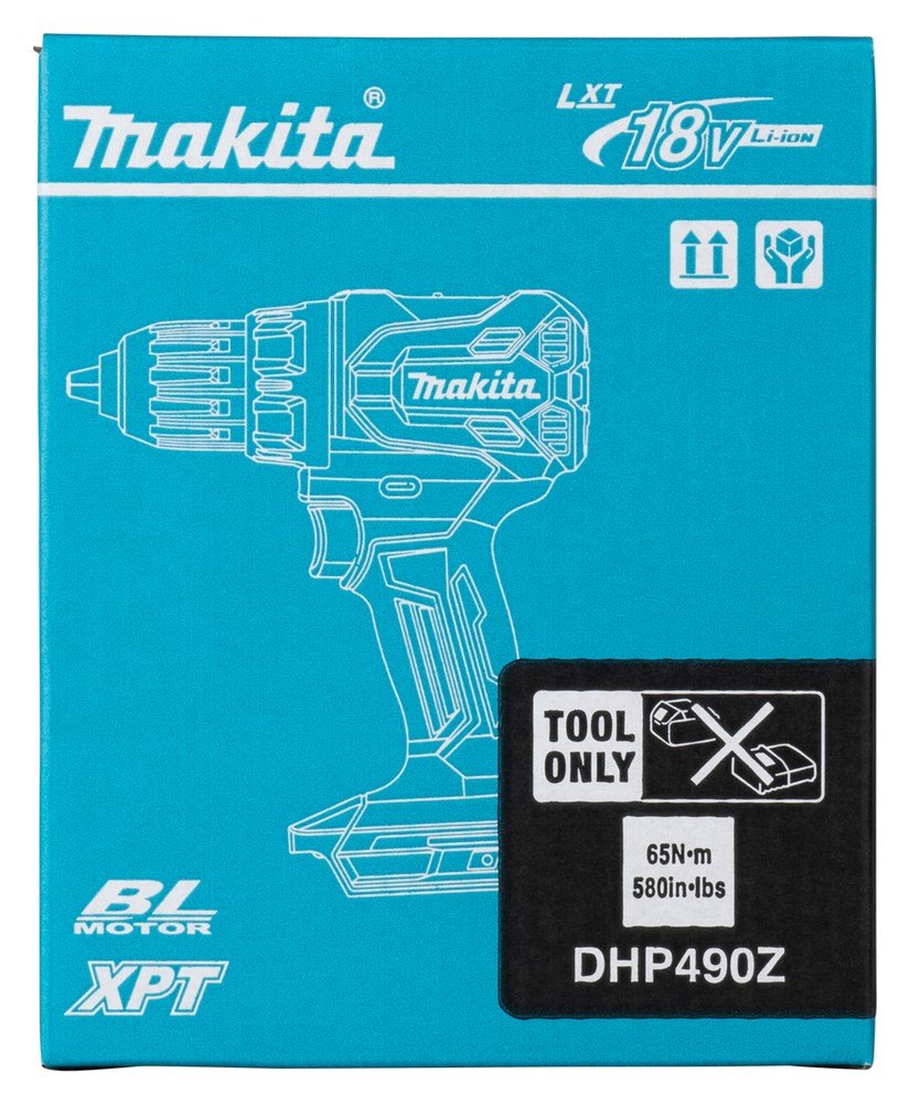 Akumulatorska udarna bušilica-odvijač MAKITA DHP490Z (18V, bez baterije)-7