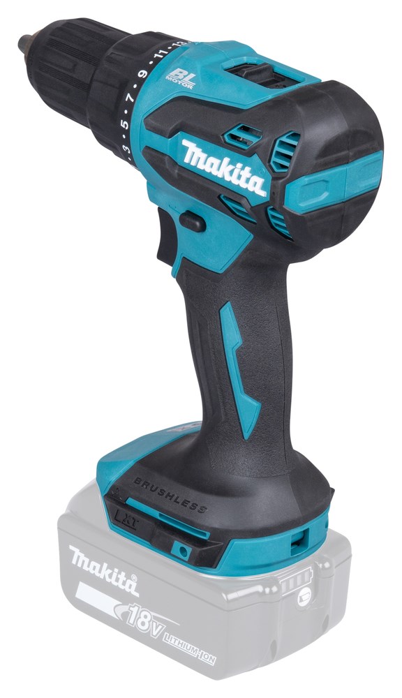 Akumulatorska udarna bušilica-odvijač MAKITA DHP490Z (18V, bez baterije)-12