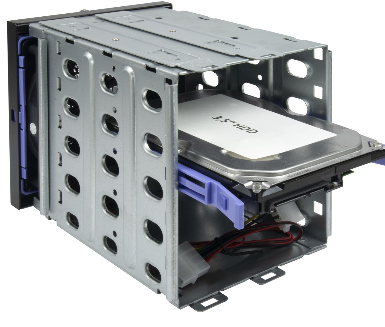 Kućište za server INTER-TECH 3U-30765, 3U Rack, 7x 3.5" Hot-Swap-5