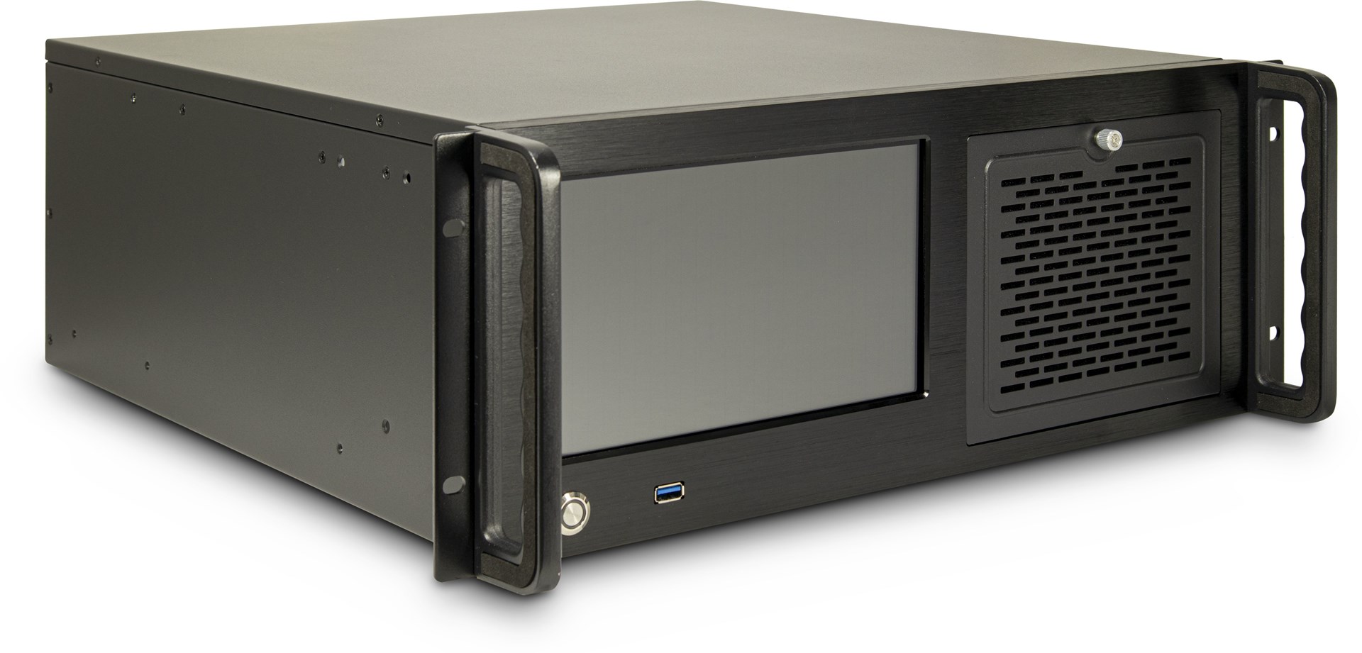 Inter-Tech 4U-4460 TFT Rack Black-0