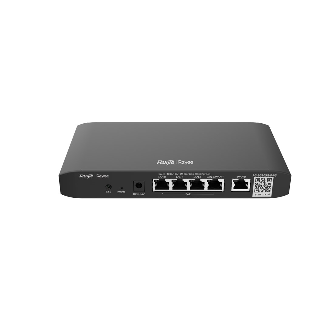 Router RUIJIE RG-EG105G-P V3 (5x Gigabit, 4x PoE+)
