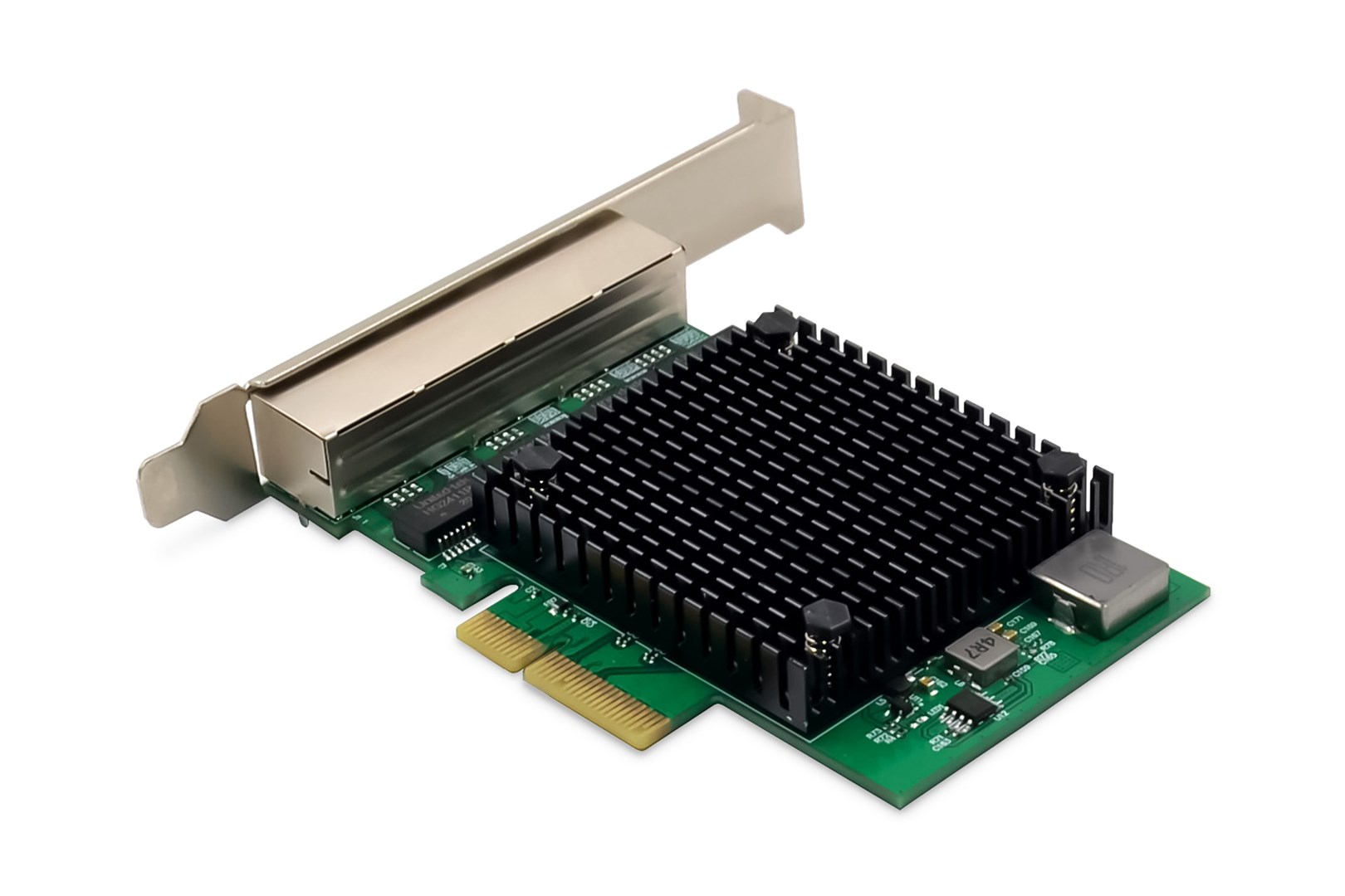 Mrežna kartica DIGITUS 4-port 2.5 Gigabit Ethernet (PCIe, 4x RJ45)-1