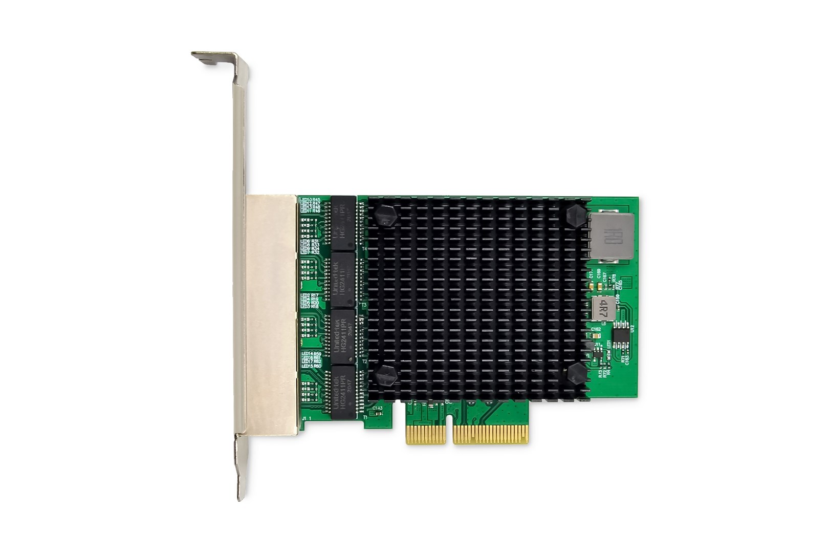 Mrežna kartica DIGITUS 4-port 2.5 Gigabit Ethernet (PCIe, 4x RJ45)-2
