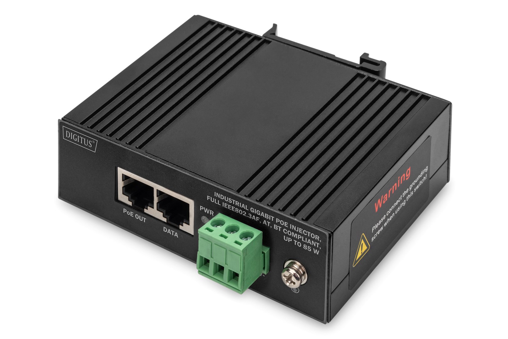 DIGITUS Industrijski Gigabit PoE+ Injektor 30W (802.3at)